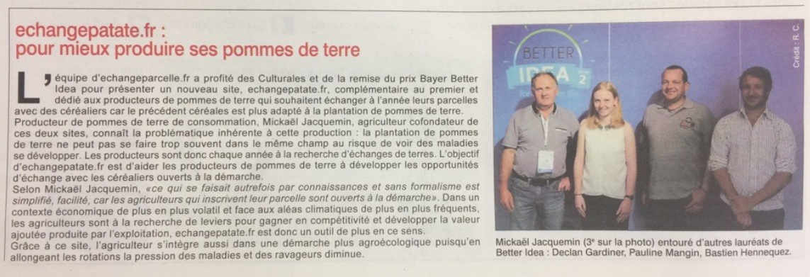 echange presse