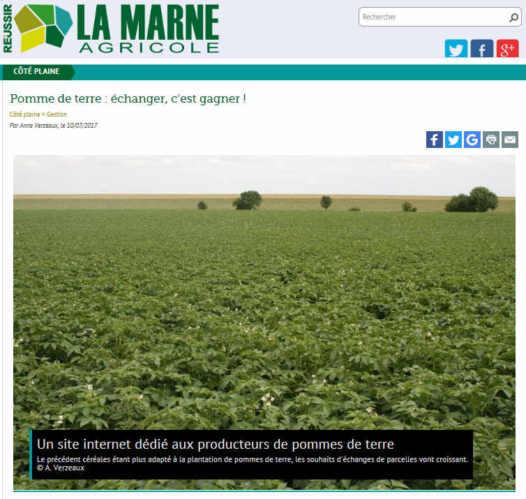 echange presse